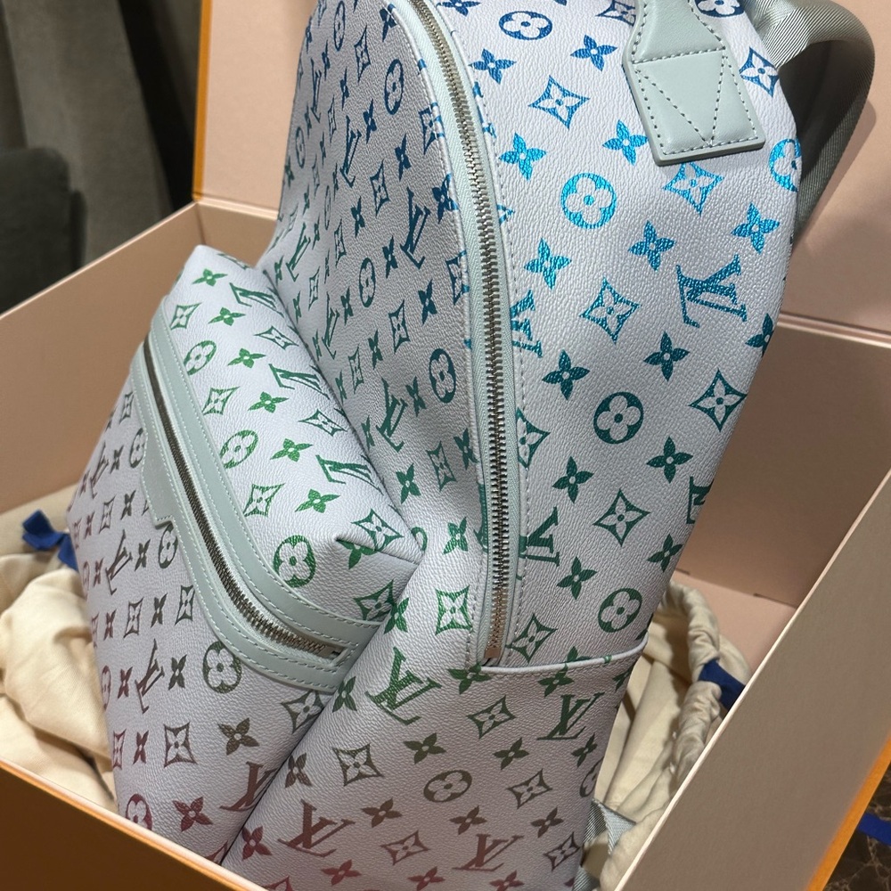 Multicolor Designer Backpack - Picture 6 of 8